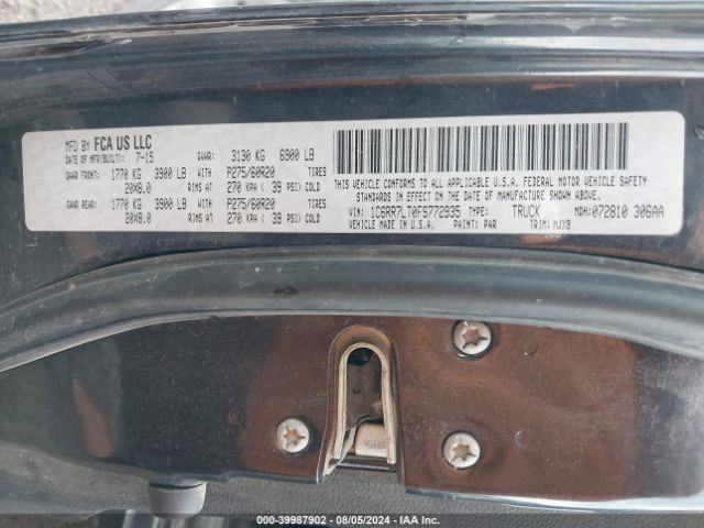 1C6RR7LT0FS772935 RAM 1500 Big Horn