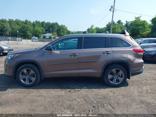 Toyota Highlander Limited Platinum 2017 5TDDZRFH5HS387582 Image 14