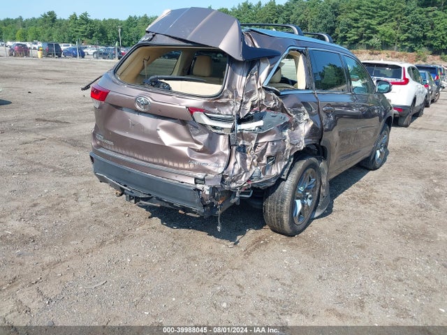 Toyota Highlander Limited Platinum 2017 5TDDZRFH5HS387582 Image 4