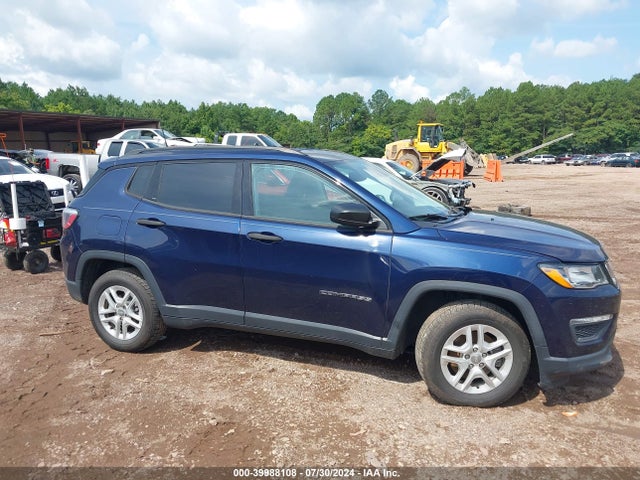 3C4NJCAB6JT122757 Jeep Compass Sport Fwd