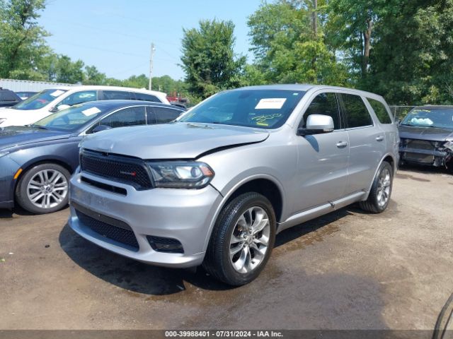 1C4RDJDG7KC824829 Dodge Durango Gt Plus Awd