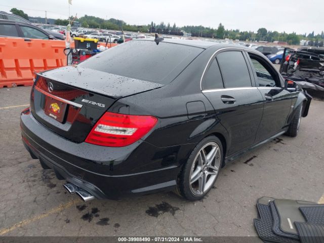 WDDGF7HB6EA960393 Mercedes-Benz C 63 Amg