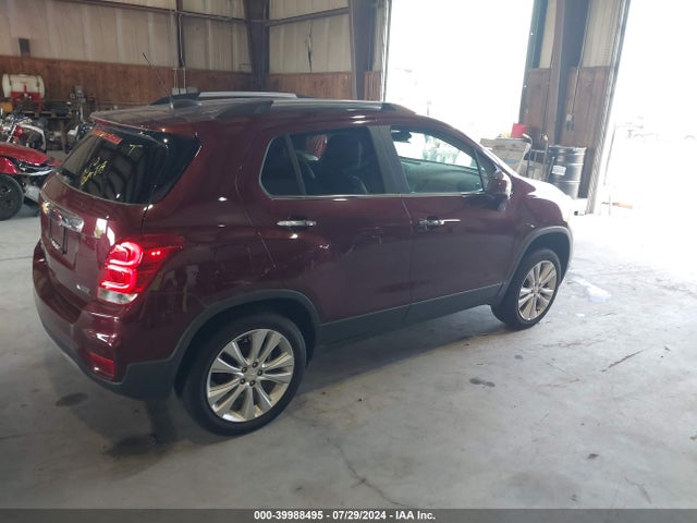 Chevrolet Trax Premier 2017 3GNCJRSB1HL273726 Image 4