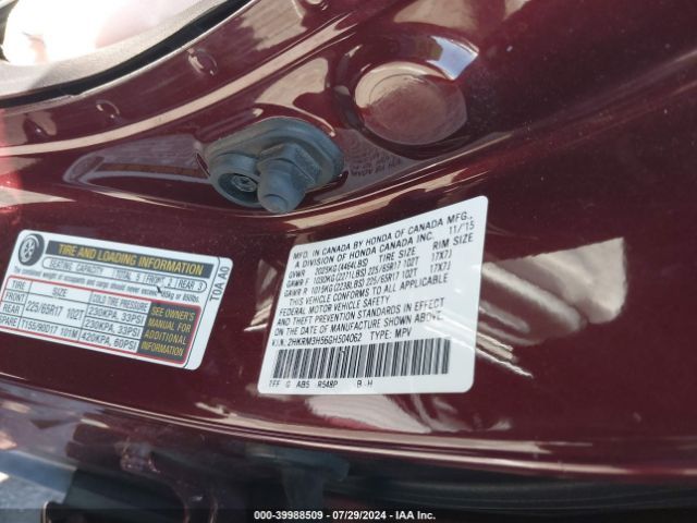 2HKRM3H56GH504062 Honda CR-V EX