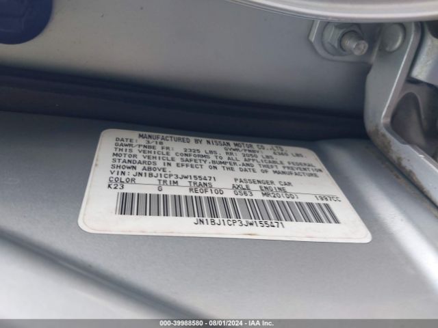JN1BJ1CP3JW155471 Nissan Rogue Sport S
