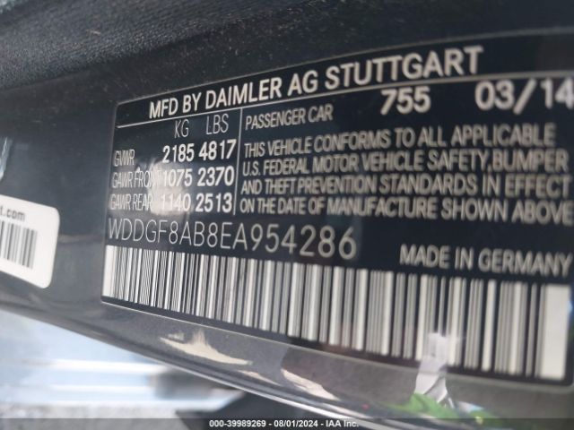 WDDGF8AB8EA954286 Mercedes-Benz C 300 Luxury 4matic/sport 4matic