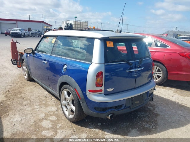 2008 MINI COOPER S CLUBMAN WMWMM33558TP87548 Photo 2