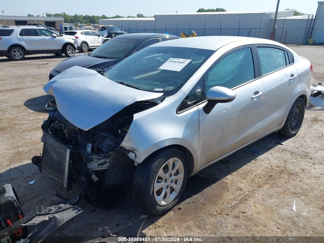 KIA RIO LX 2014 KNADM4A34E6402689 Image 2