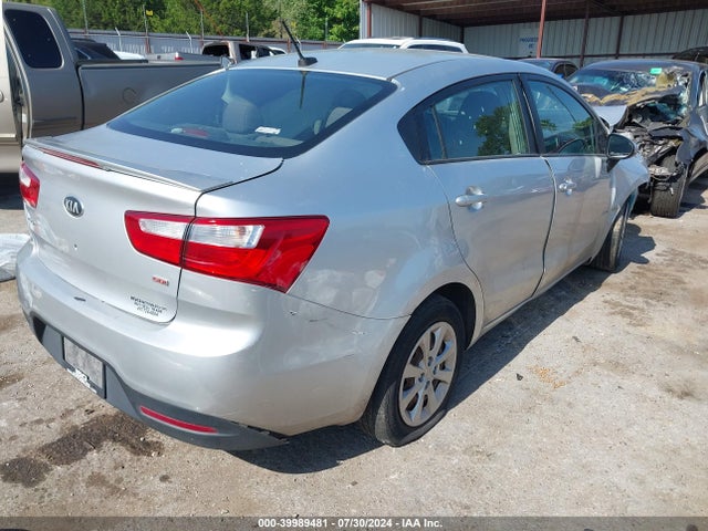 KIA RIO LX 2014 KNADM4A34E6402689 Image 4
