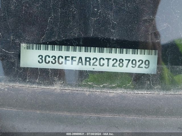 2012 FIAT 500 3C3CFFAR2CT287929 Photo 8