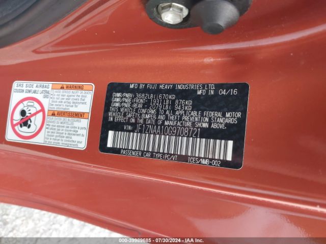 JF1ZNAA10G9708721 Scion FR-S