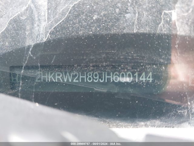 2HKRW2H89JH600144 Honda Cr-v Ex-l/ex-l Navi