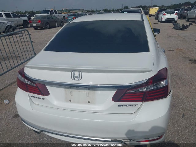 Aukcja sprzedaży 2017 Honda Accord Sport, vin: 1HGCR2F59HA133946, numer aukcji: 39989966