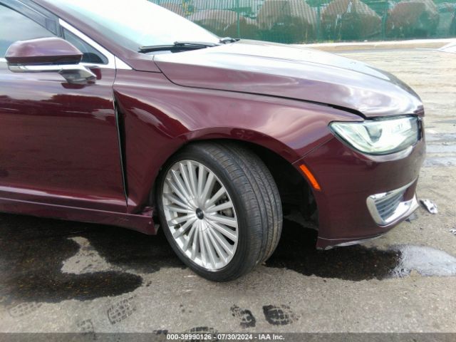 3LN6L5MUXHR607588 Lincoln Mkz Hybrid Reserve