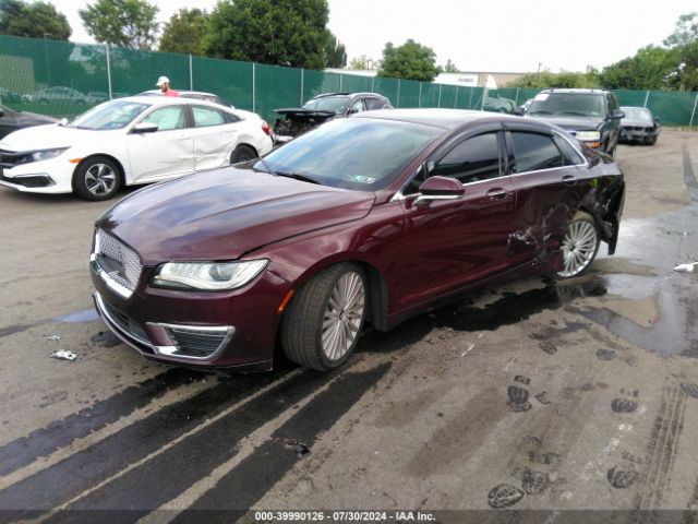 3LN6L5MUXHR607588 Lincoln Mkz Hybrid Reserve