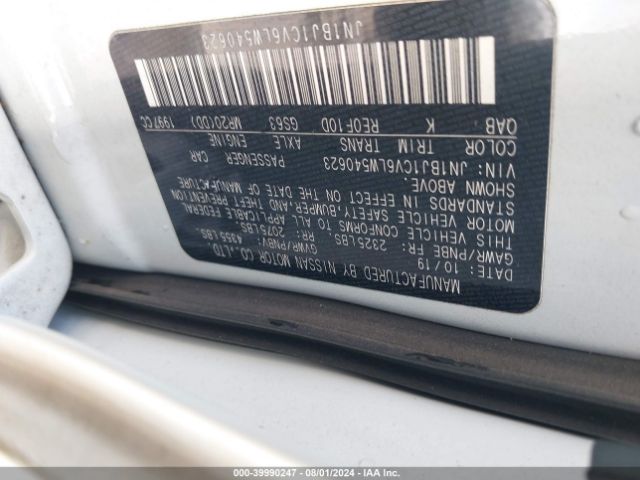 JN1BJ1CV6LW540623 Nissan Rogue Sport Sv Fwd Xtronic Cvt