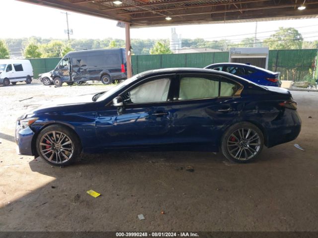 JN1FV7AR9JM481378 Infiniti Q50 3.0t Red Sport 400
