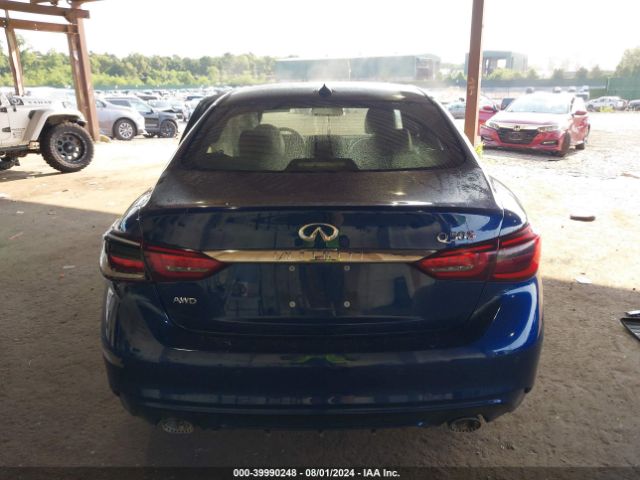 JN1FV7AR9JM481378 Infiniti Q50 3.0t Red Sport 400