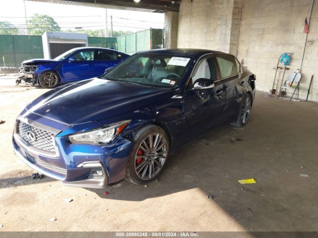 JN1FV7AR9JM481378 Infiniti Q50 3.0t Red Sport 400