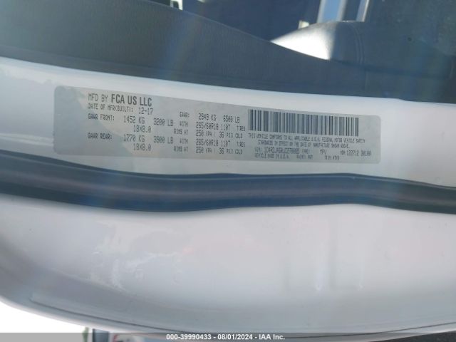 1C4RDJAG0JC278085 Dodge Durango Sxt Awd