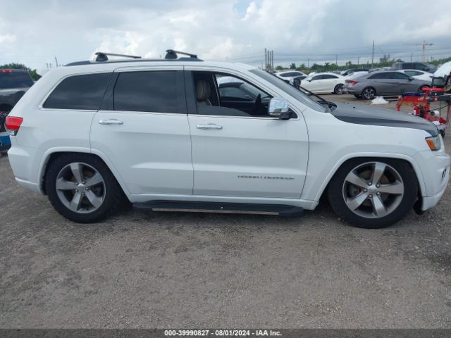 1C4RJFCT0EC337593 Jeep Grand Cherokee Overland
