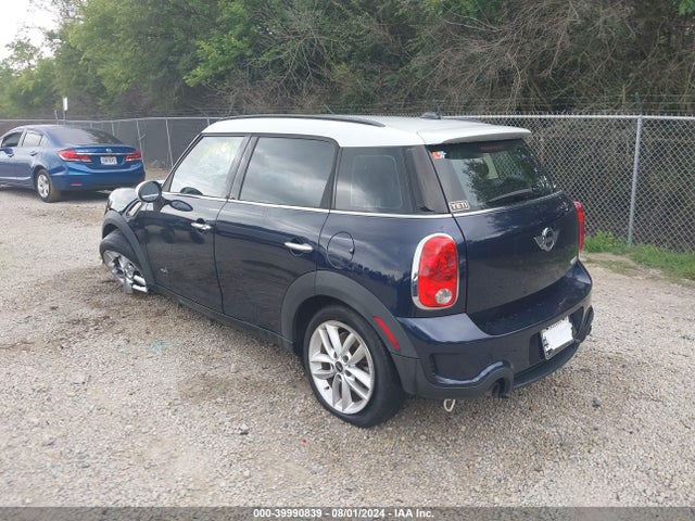 2012 MINI COOPER S COUNTRYMAN WMWZC5C54CWM13153 Photo 2