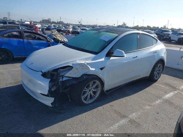 2021 TESLA MODEL Y 5YJYGDEE7MF092208 Photo 1