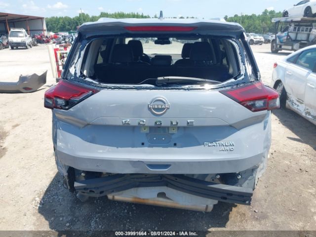 JN8BT3DD2NW272282 Nissan Rogue Platinum Intelligent Awd