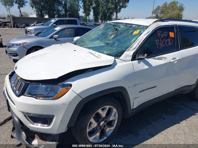 3C4NJCCB0MT548560 Jeep Compass Limited Fwd