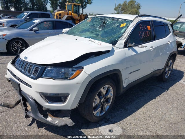 3C4NJCCB0MT548560 Jeep Compass Limited Fwd