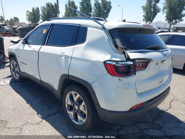 3C4NJCCB0MT548560 Jeep Compass Limited Fwd