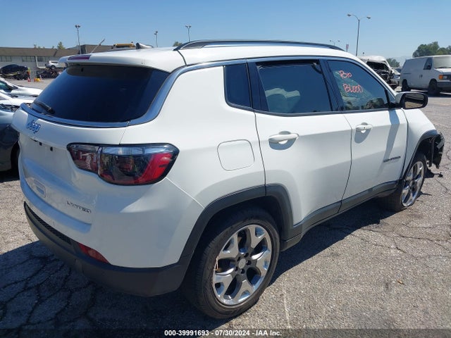 3C4NJCCB0MT548560 Jeep Compass Limited Fwd