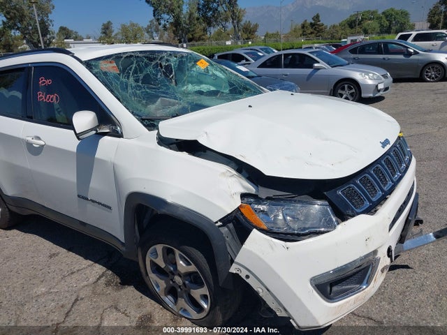 3C4NJCCB0MT548560 Jeep Compass Limited Fwd