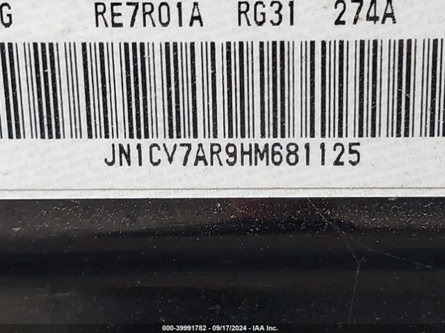 JN1CV7AR9HM681125 Infiniti Q50 2.0t Sport