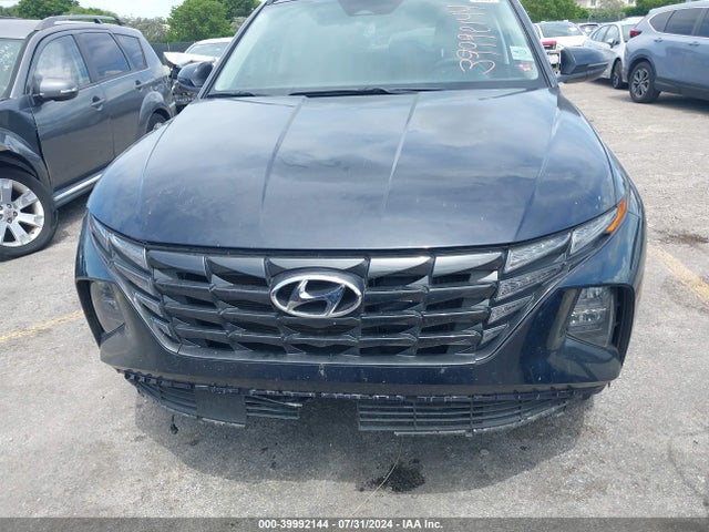 KM8JBCA13NU039278 Hyundai Tucson Hybrid Blue