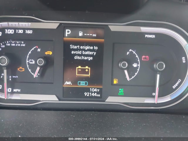 KM8JBCA13NU039278 Hyundai Tucson Hybrid Blue