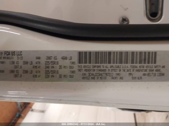 Jeep Compass Limited 4x4 2019 3C4NJDCB4KT787211 Image 9