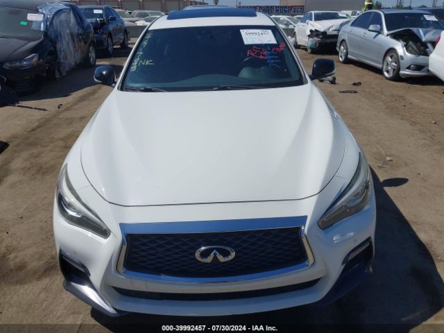 JN1FV7AP0JM460871 Infiniti Q50 3.0t Red Sport 400