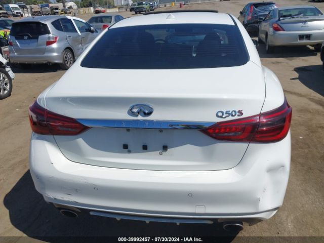 JN1FV7AP0JM460871 Infiniti Q50 3.0t Red Sport 400
