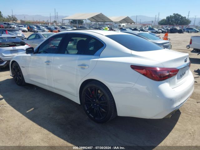 JN1FV7AP0JM460871 Infiniti Q50 3.0t Red Sport 400