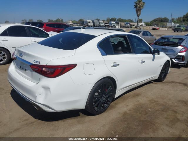 JN1FV7AP0JM460871 Infiniti Q50 3.0t Red Sport 400