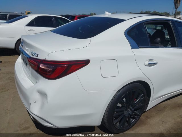 JN1FV7AP0JM460871 Infiniti Q50 3.0t Red Sport 400