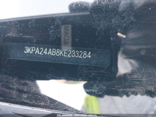 3KPA24AB8KE233284 KIA RIO S