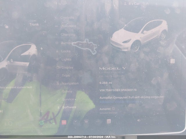 2023 TESLA MODEL Y 7SAYGDEE3PA089178 Photo 6