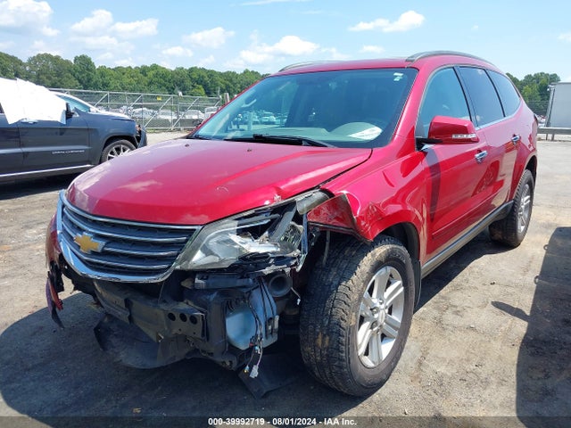 Chevrolet Traverse 2lt 2014 1GNKRHKD7EJ332927 Image 2