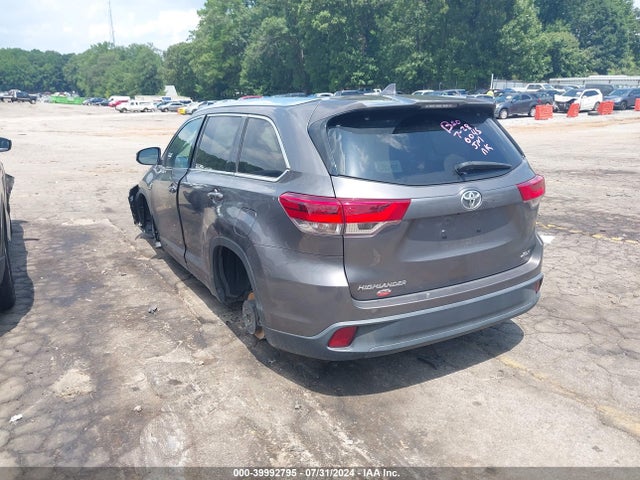 Toyota Highlander Xle 2019 5TDKZRFHXKS340045 Image 3