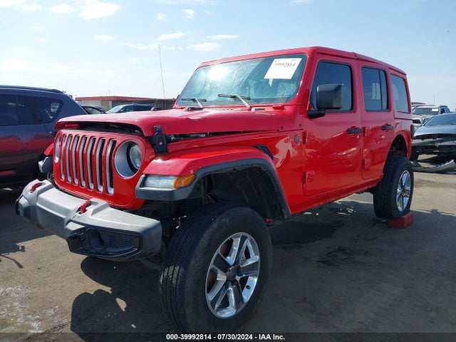 1C4HJXEG4JW296816 Jeep Wrangler Unlimited Sahara 4x4