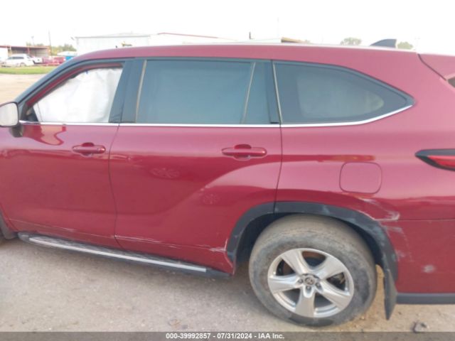 5TDZARAH1NS516904 Toyota Highlander Hybrid Le
