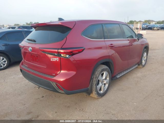 5TDZARAH1NS516904 Toyota Highlander Hybrid Le