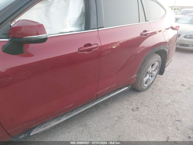 5TDZARAH1NS516904 Toyota Highlander Hybrid Le